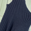 Vcay cardigan grande de manga larga con cuello en v y rayas, estilo vacacional
