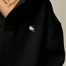 Essnce sudadera con capucha informal con estampado de letras para mujer, para uso diario