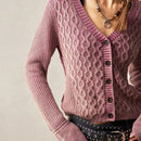 Bohemela cardigan corto de estilo vintage para mujer, informal/de vacaciones
