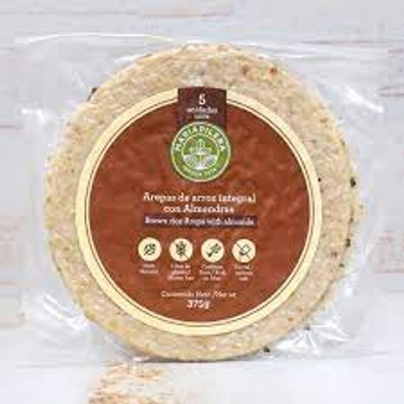 AREPA MARIAPILERA 5U ARROZ INTEGRAL ALME