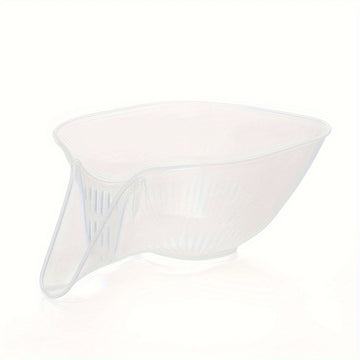 Cesta de Drenaje de Cocina de Alta Calidad y Versátil - Colador de Plástico Multifuncional con Embudo para Verduras, Pasta, Frutas y Ensaladas - Perfecto para Barbacoas y Cocina al Aire Libre