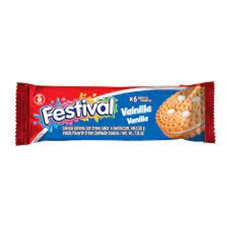 GALLETA FESTIVAL 50G VAINILLA