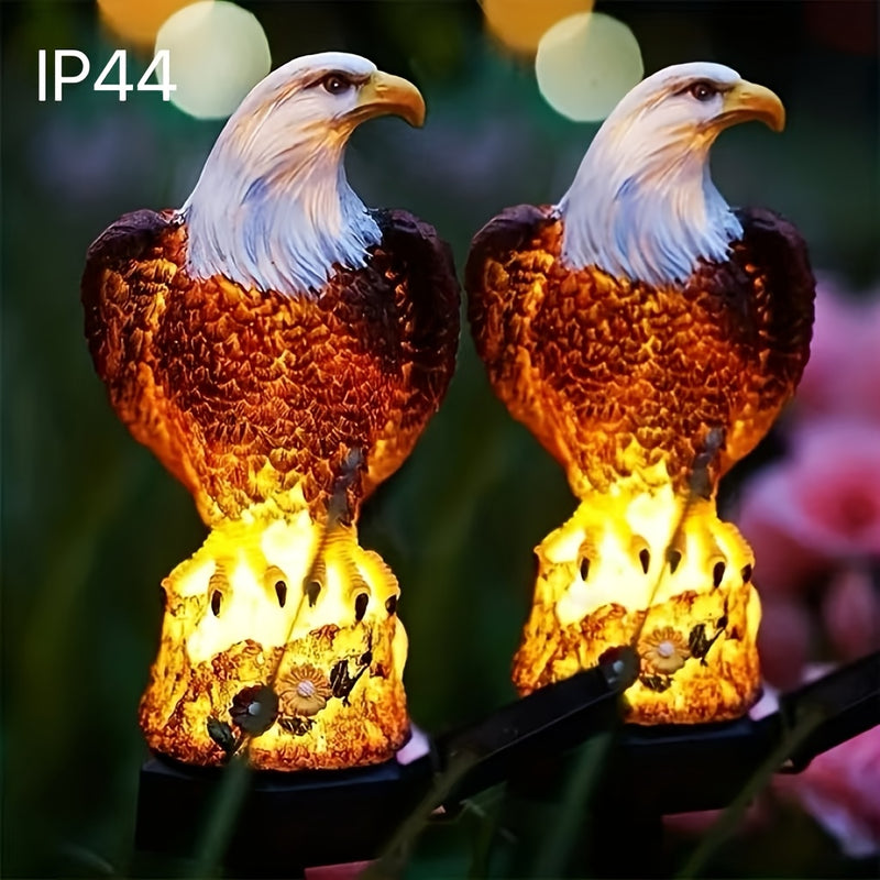 Lámpara Solera de Águila con LED para Iluminación Exterior Decorativa, Luces Solares para Jardín y Césped, Luzes para Patio, Jardín y Decoración Festiva