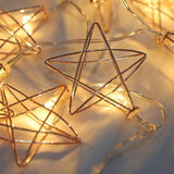 Extensión Luces Estrellas 175cm Led X10 ZE040