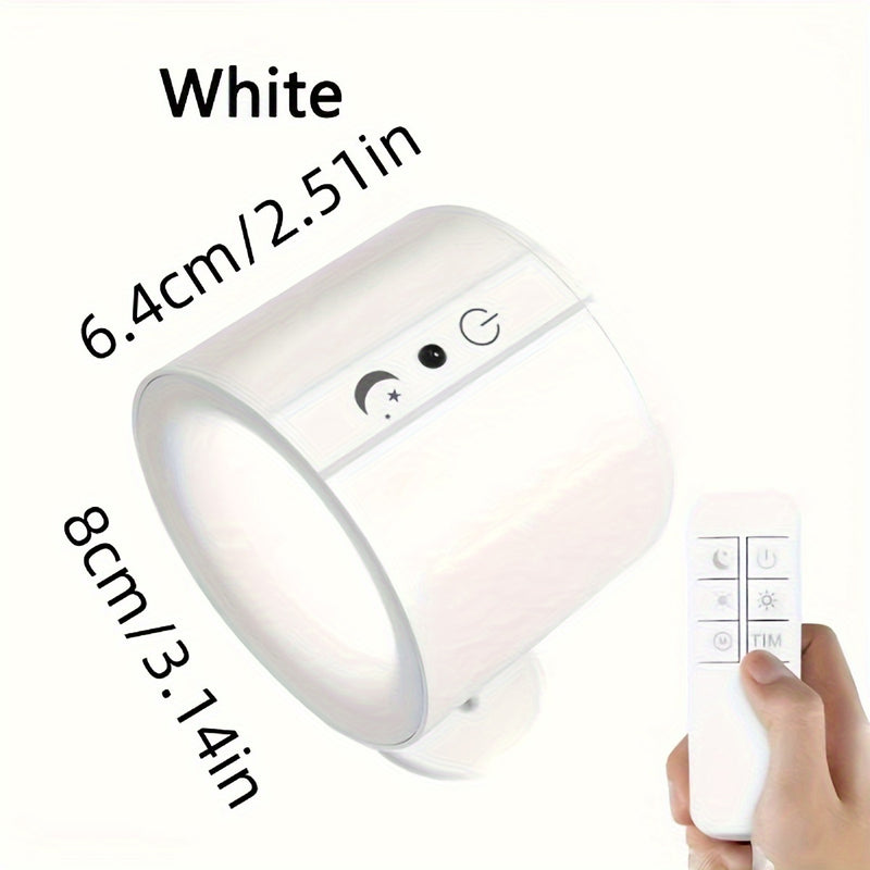 Linterna Magnética LED Iluminada de Doble Cara, Giratoria 360° con Control Táctil y Carga USB, Ideal para Sala, Dormitorio o Pasillo