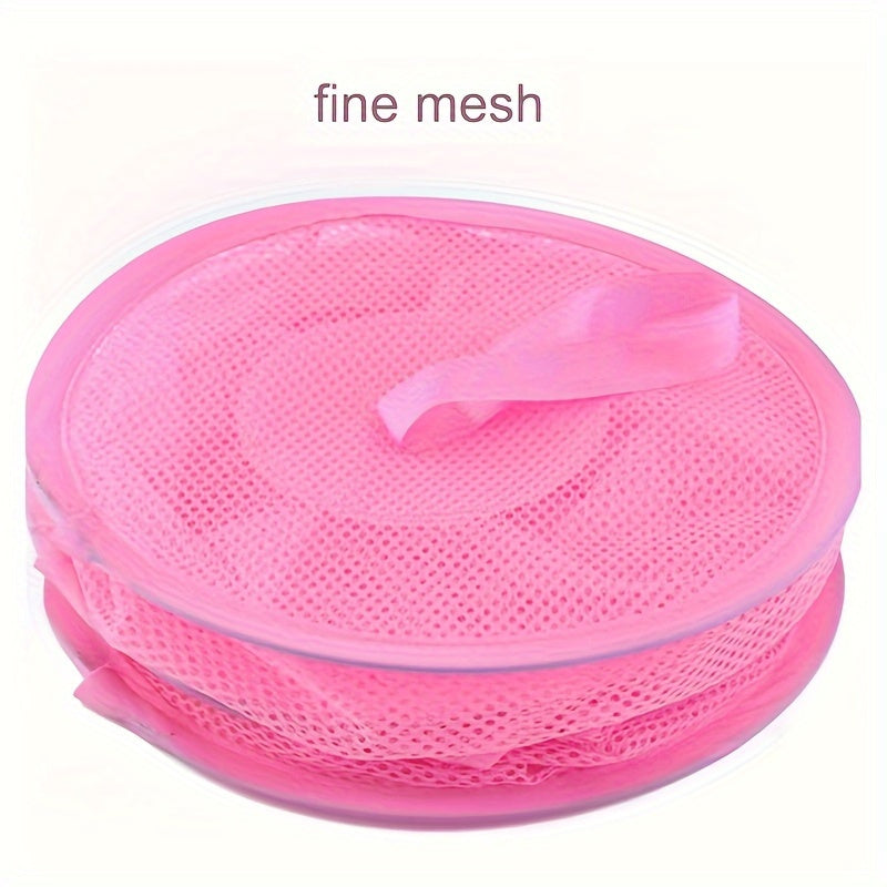1 pieza de cesta de almacenamiento plegable de malla para colgar, red de almacenamiento para juguetes, ropa, calcetines, ropa interior, toallas de baño