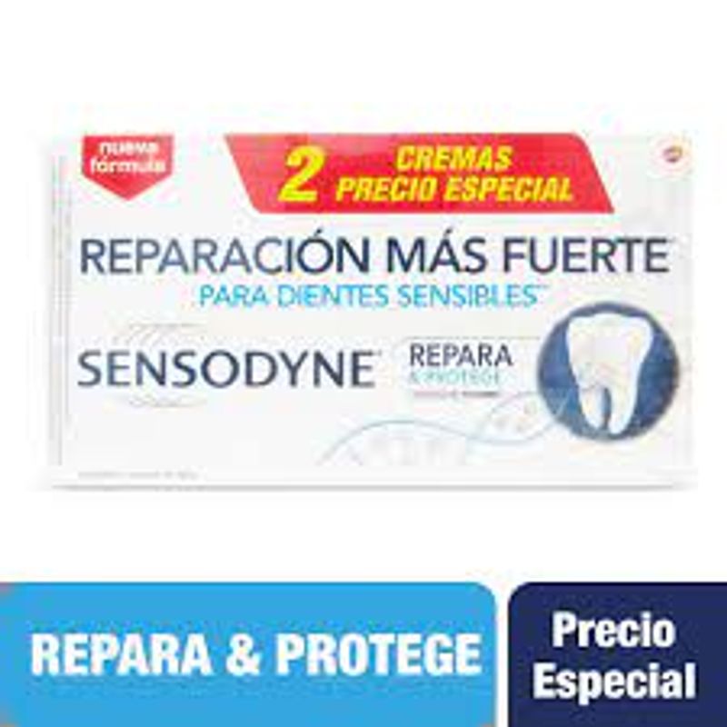CREMA SENSODYNE 2U 200G REPARA PROTEGE