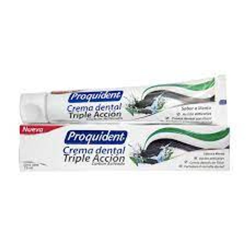CREMA PROQUIDENT 75ML CARBON ACTIVADO