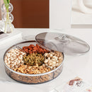 Tarro de Dulces de 10.92 Pulgadas con Tapa - Ideal para Snacks, Frutas y Decoración del Hogar | Recipiente Duradero de Gran Capacidad, Perfecto para Fiestas y Celebraciones, Adecuado para Halloween y Navidad