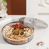 Tarro de Dulces de 10.92 Pulgadas con Tapa - Ideal para Snacks, Frutas y Decoración del Hogar | Recipiente Duradero de Gran Capacidad, Perfecto para Fiestas y Celebraciones, Adecuado para Halloween y Navidad