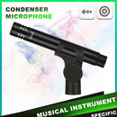 Micrófono de condensador de diafragma pequeño C06 Ultra Heart Finger - Grabación de alta definición para instrumentos acústicos - Audio nítido, listo para el escenario, musicalidad mejorada para batería, violín, piano