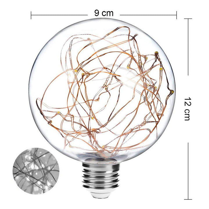 Bombillo Micro Led Blanco Lampara Decorativa RF 035
