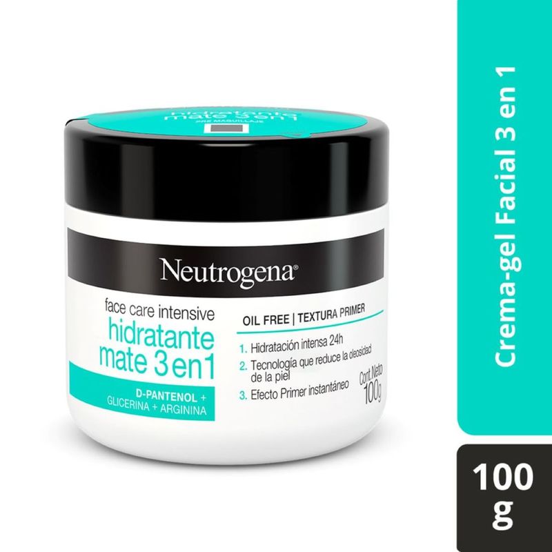 CREMA HIDRATANTE NEUTROGENA 100G MATE