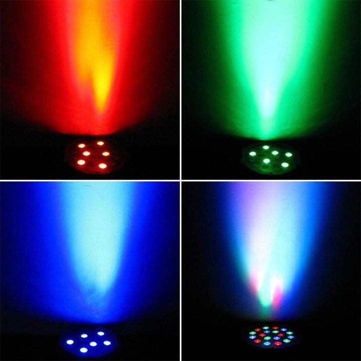 Luz led Audio Rítmica Fiestas Discotecas Multicolor RF 432