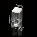 1Pc Dispensador de jabón manual de pared: Máquina de jabón de mano de un solo cabezal para hotel de baño, fácil de usar, ahorra tiempo y esfuerzo Decoraciones de Halloween y Navidad