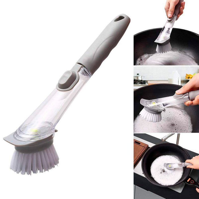 Cepillo Multiusos Arranca Grasa Dispensador de Jabón RF 8049