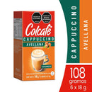 CAPPUCCINO COLCAFE 6U 18G AVELLANA