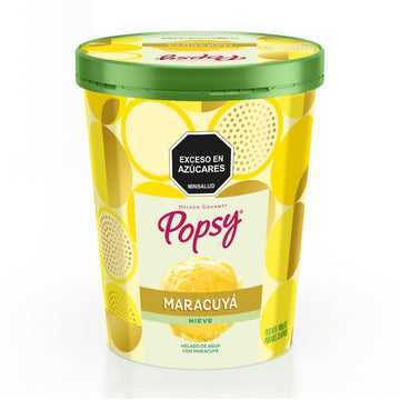 HELADO POPSY 600G MARACUYA NIEVE