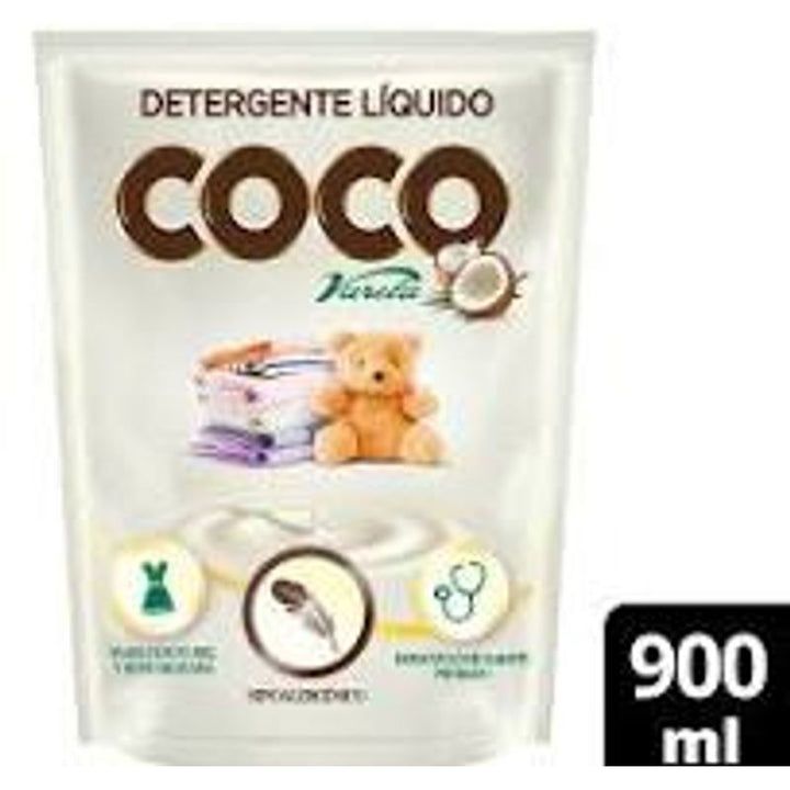DETERG LIQ VARELA 900ML COCO HIPOAL