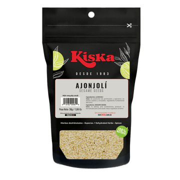 AJONJOLI  KISKA 30G BLANCO
