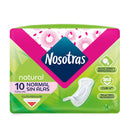 TOALLA NOSOTRAS 10U NATURAL NORMAL