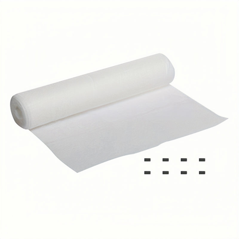Filtro de Grasa para Campana de Cocina de 10.0 metros de Largo - Fácil Instalación, Bloqueo de Aceite y Humo, Compatible con la Mayoría de Modelos, Blanco