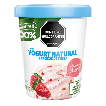 HELADO COLOMBINA 300G SIN AZU YOGURT FRE