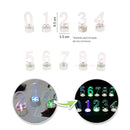 Set Números Led Multicolor Fiestas Torta Cumpleaños RF 262-4