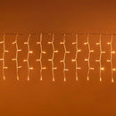 Cortina Led 3 Mts x 45 Cm 100 Led Cálida Luces Navidad 1320