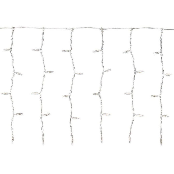 Cortina Led 3 Mts x 45 Cm 100 Led Cálida Luces Navidad 1320