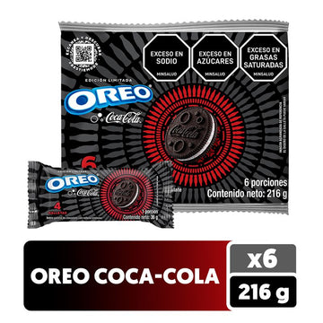 GALLETA OREO 6U 216G COKE