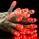 Luz Led Lineal 50 Metros 500 Led Rojo Luces Navidad RF 1515