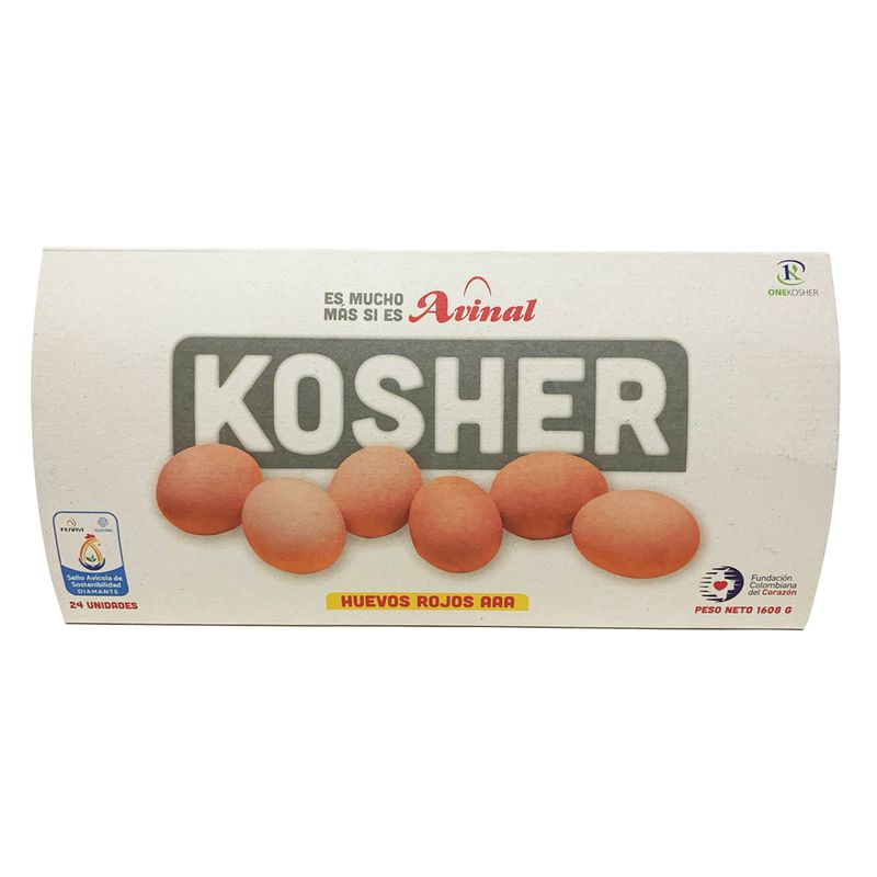 HUEVO AVINAL AAA 24U KOSHER