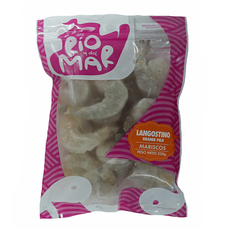 LANGOSTINO DEL RIO/MAR 454G PELADO/DESVE