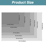Estampado digital 2D plano con patrón de rayas, alfombra decorativa de estilo simple, alfombrilla de interior para RV, alfombrilla de tienda, alfombrilla de patio, alfombrilla de bienvenida, alfombrilla de camping, adecuada para camping al aire libre, se
