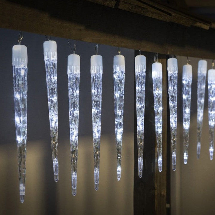 Luz led Tubo Hielo 4.5 Metros 12 Hielos Blanca  2271