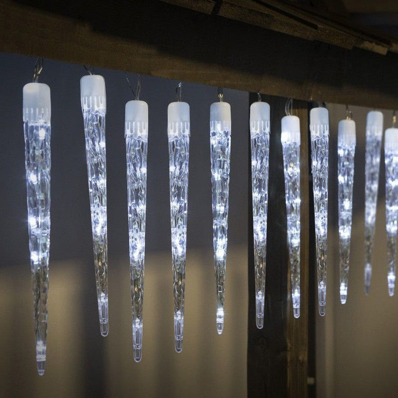 Luz led Tubo Hielo 4.5 Metros 12 Hielos Blanca  2271