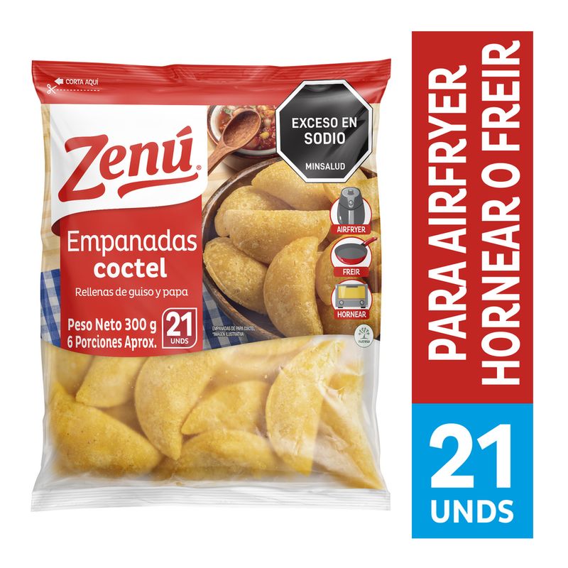EMPANADA ZENU 300G TIPO COCTEL
