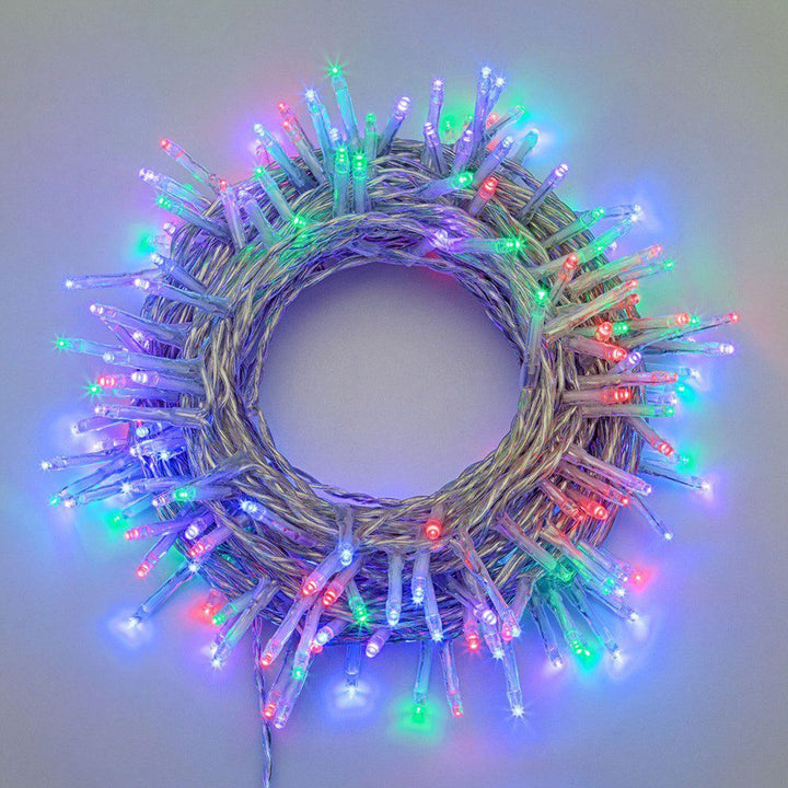 Extensión Luz LED Lineal 100 Luces 7 Metros Cable Transparente 1400