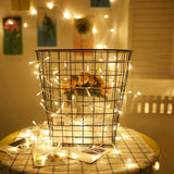 Extensión Luz LED Lineal 100 Luces 7 Metros Cable Transparente 1400