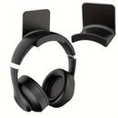 Soporte para auriculares de 1 pieza montado en la pared sin perforaciones, soporte para debajo de la mesa, soporte para la cabeza, gancho para colgar, estante para auriculares de esports