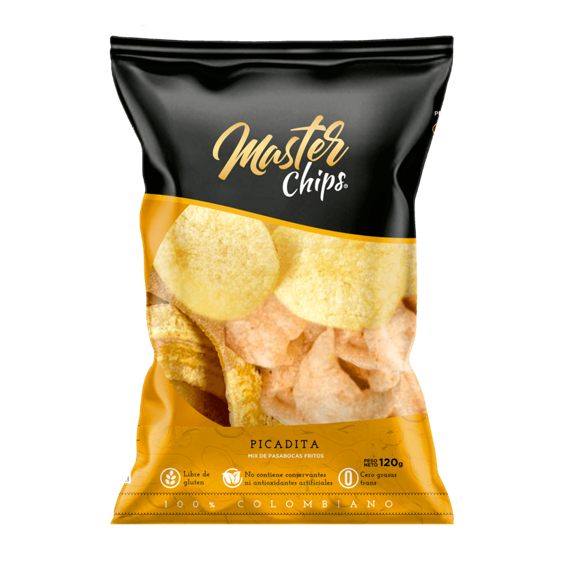 MIX PICADITA MASTER CHIPS 120G