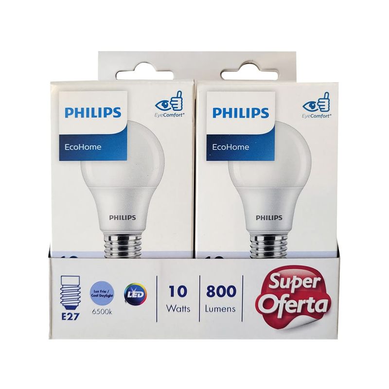 BOMBILLO PHILLIPS 10W 2U OFERTA