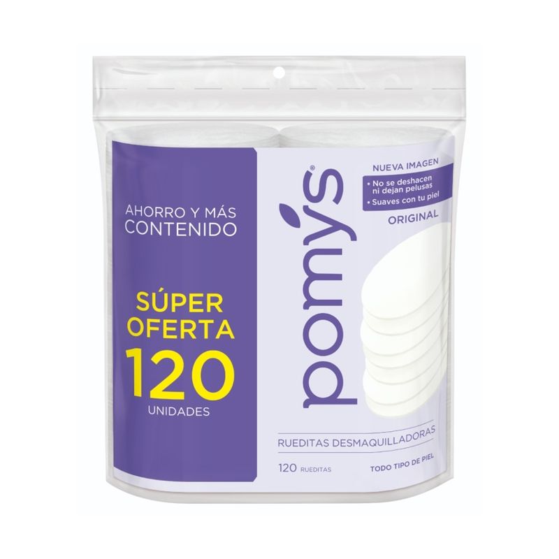 RUEDITAS FACIALES POMYS 120U