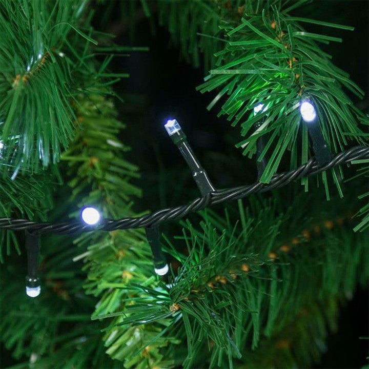 Extensión Luz LED Lineal 100 Luces 7 Metros Cable Verde 1410