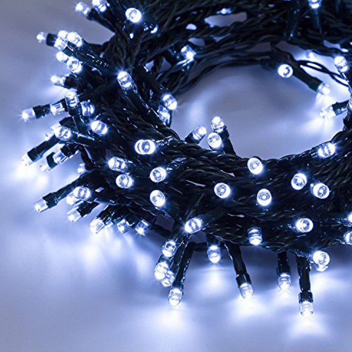 Extensión Luz LED Lineal 100 Luces 7 Metros Cable Verde 1410