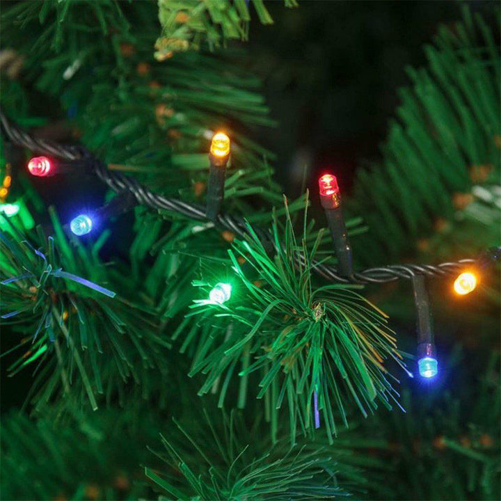 Extensión Luz LED Lineal 100 Luces 7 Metros Cable Verde 1410