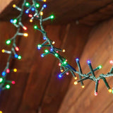 Extensión Luz LED Lineal 100 Luces 7 Metros Cable Verde 1410