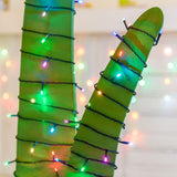 Extensión Luz LED Lineal 100 Luces 7 Metros Cable Verde 1410