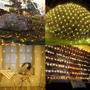 Luces Malla LED 100 Luces 1x1 Metros Luz Navidad RF 100TC